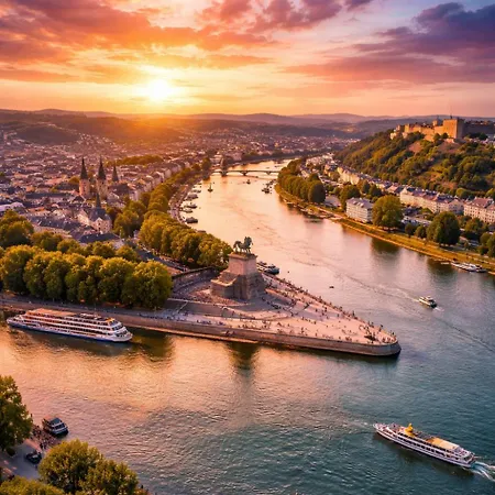 1 - Renovierte Am Rhein - Eigenes Bad, Kueche, Wifi * Koblenz